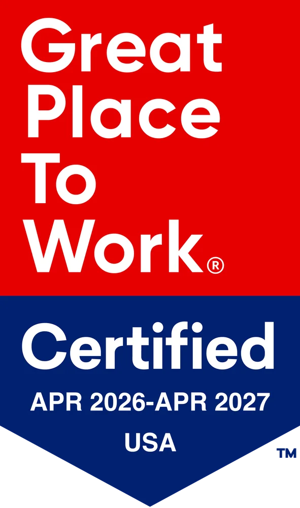 Great Place To Work Certified Apr 2026 - Apr 2027